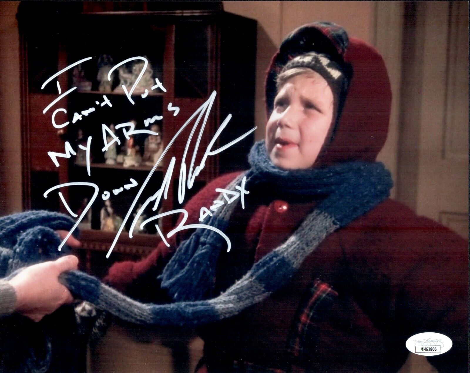 IAN PETRELLA Signed A CHRISTMAS STORY Randy 8x10 Photo Poster painting Autograph JSA COA Cert