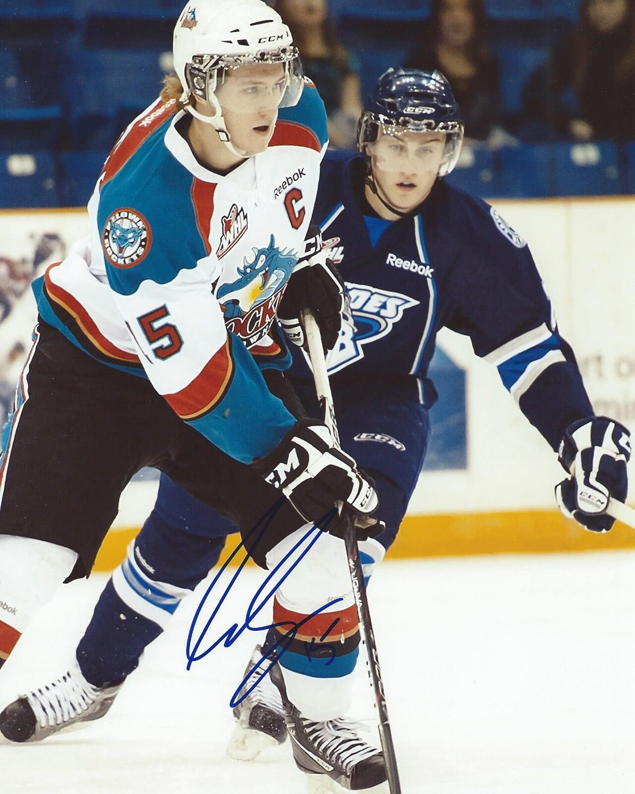 Colton Sissons Signed 8x10 Photo Poster painting Kelowna Rockets Autographed COA C