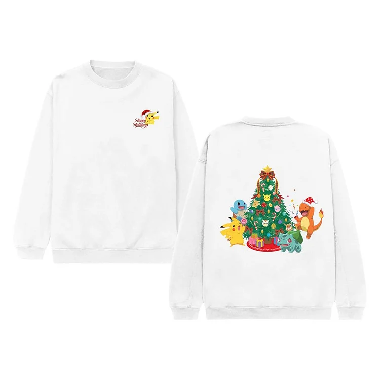Pokémon Happy Holidays Printed Sweatshirt
