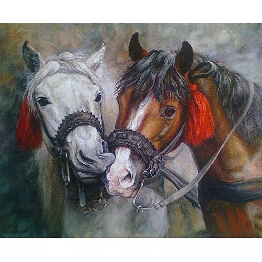 

40x50cm - Paint By Numbers Horses Gift, 501 Original