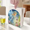 Acrylic Fairy Diamond Painting Napkin Rack Diamond Art Paper Towel Holder
