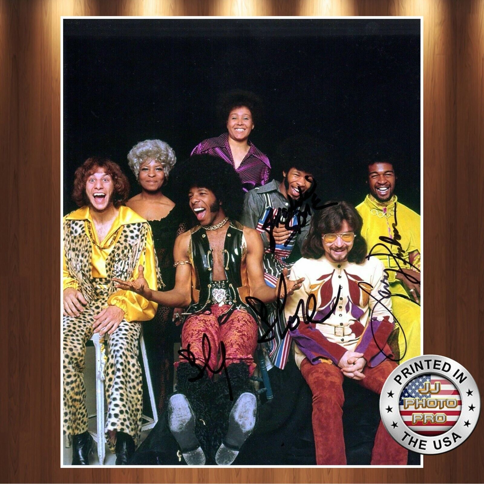 Sly and the Family Stone Autographed Signed 8x10 Photo Poster painting REPRINT