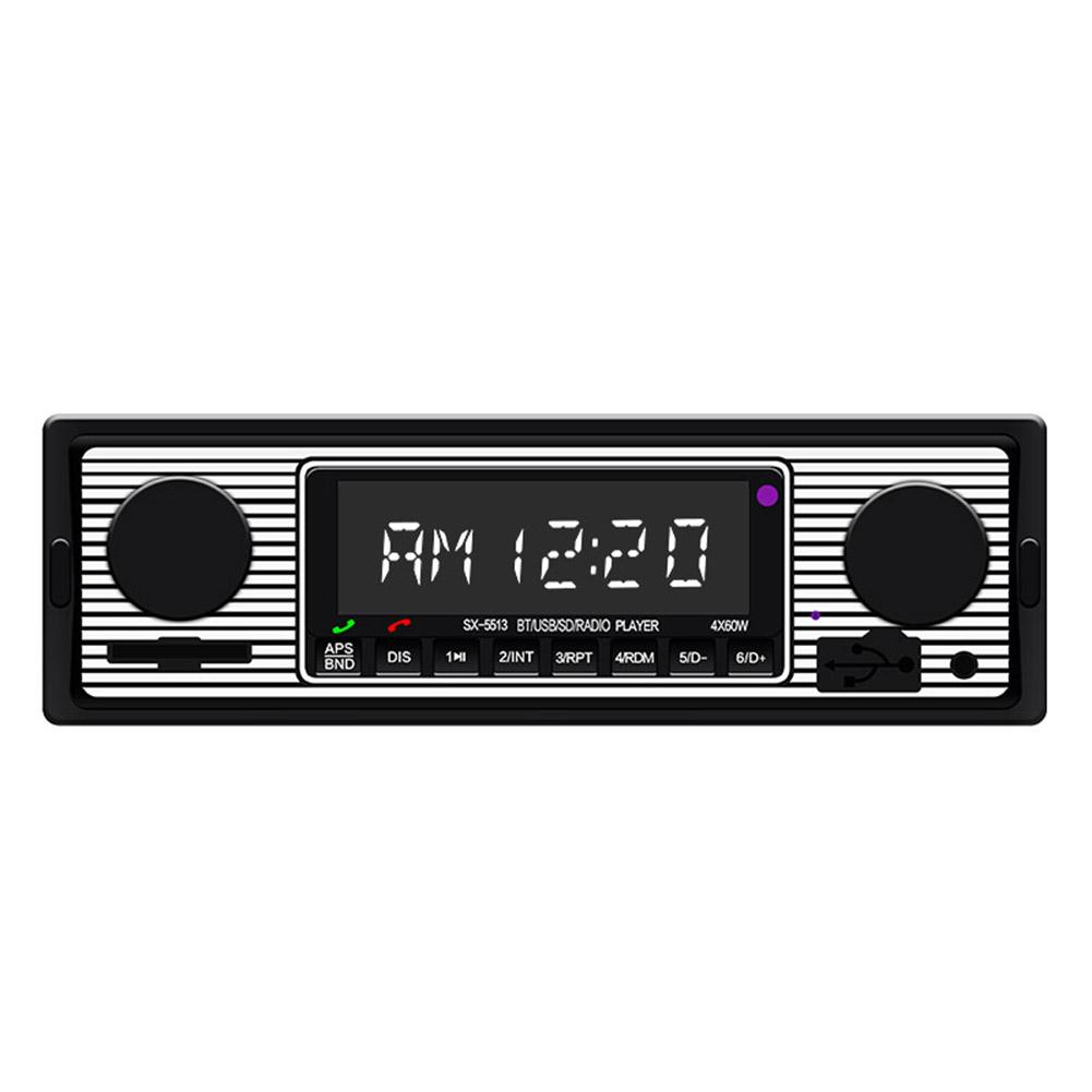 

SWM 5513 LCD Car Stereo MP3 Player FM Radio Bluetooth 4.0 USB AUX Input, 501 Original