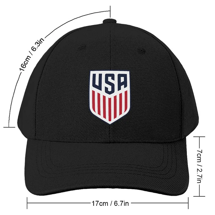 Vereinigten Staaten Baseball Cap Verstellbar Reine Farbe Baseballkappe Mütze