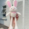 Poup&eacute;e lapin en peluche