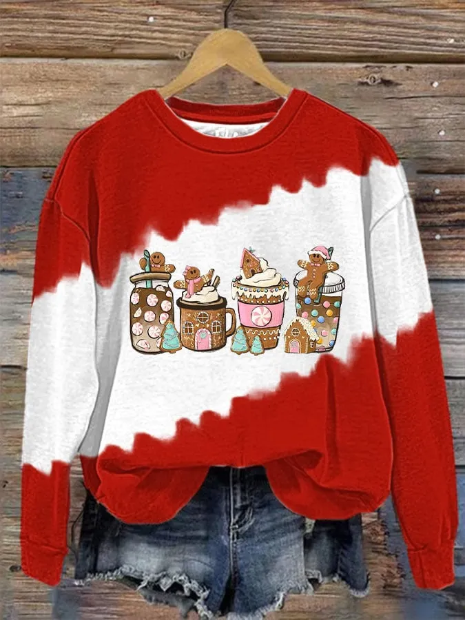 Women's Merry Christmas Print Sweatshirt