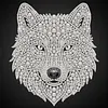 DIY Pearl Painting wolf for Home Wall Decor(25x25cm)