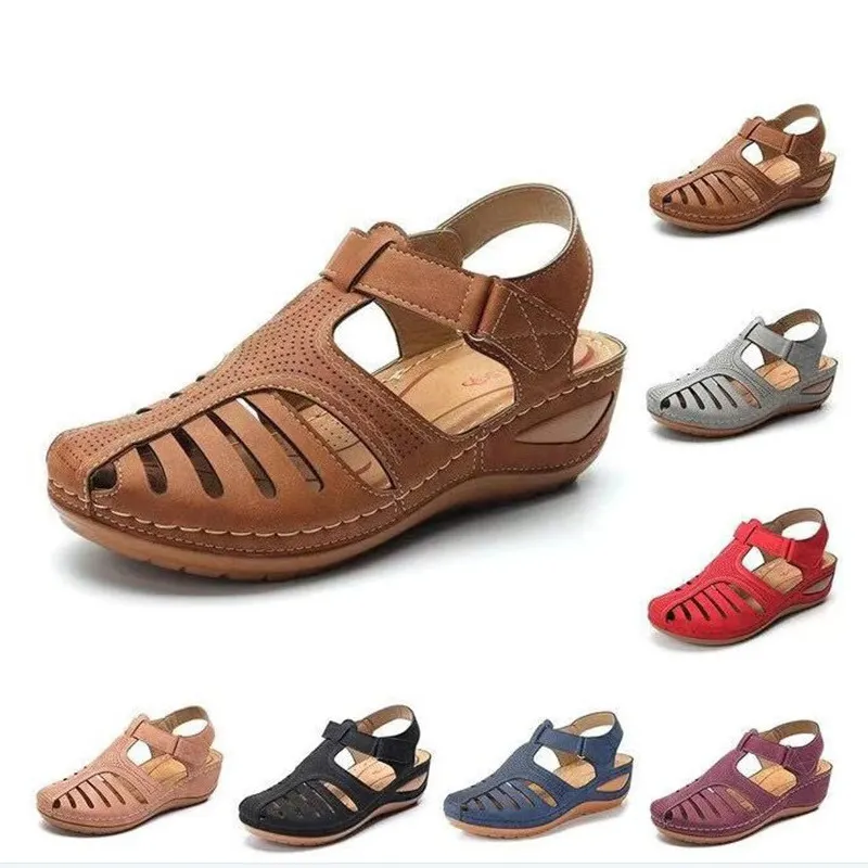 Breakj Breakj Sandals Women's Thick-Soled Summer Hole Shoes Slopes And Thick-Soled Large-Size Octight Fish Sandals