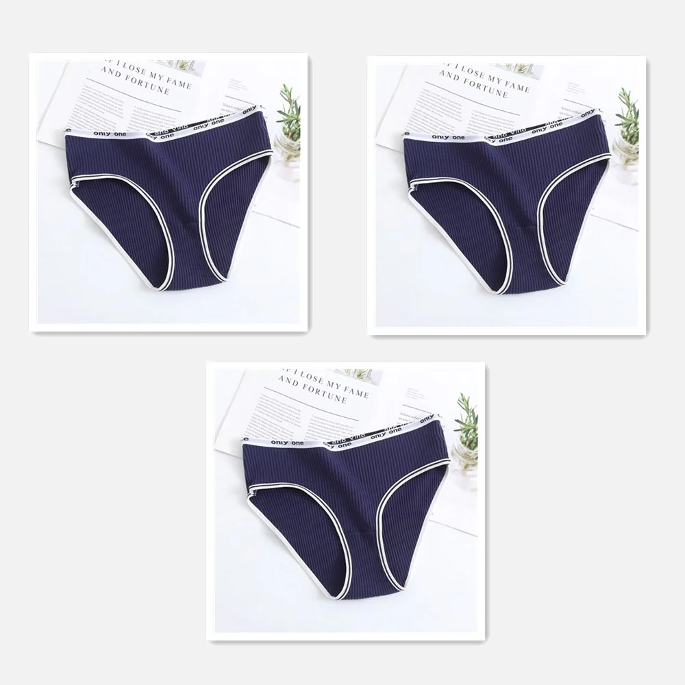 Billionm Women's Sexy Underwear Panties Cotton Panty Female Underpants Panty Comfortable  Intimates Women Lingerie Briefs