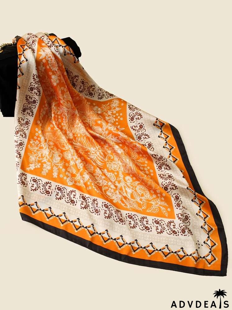 Flower Print Bandana