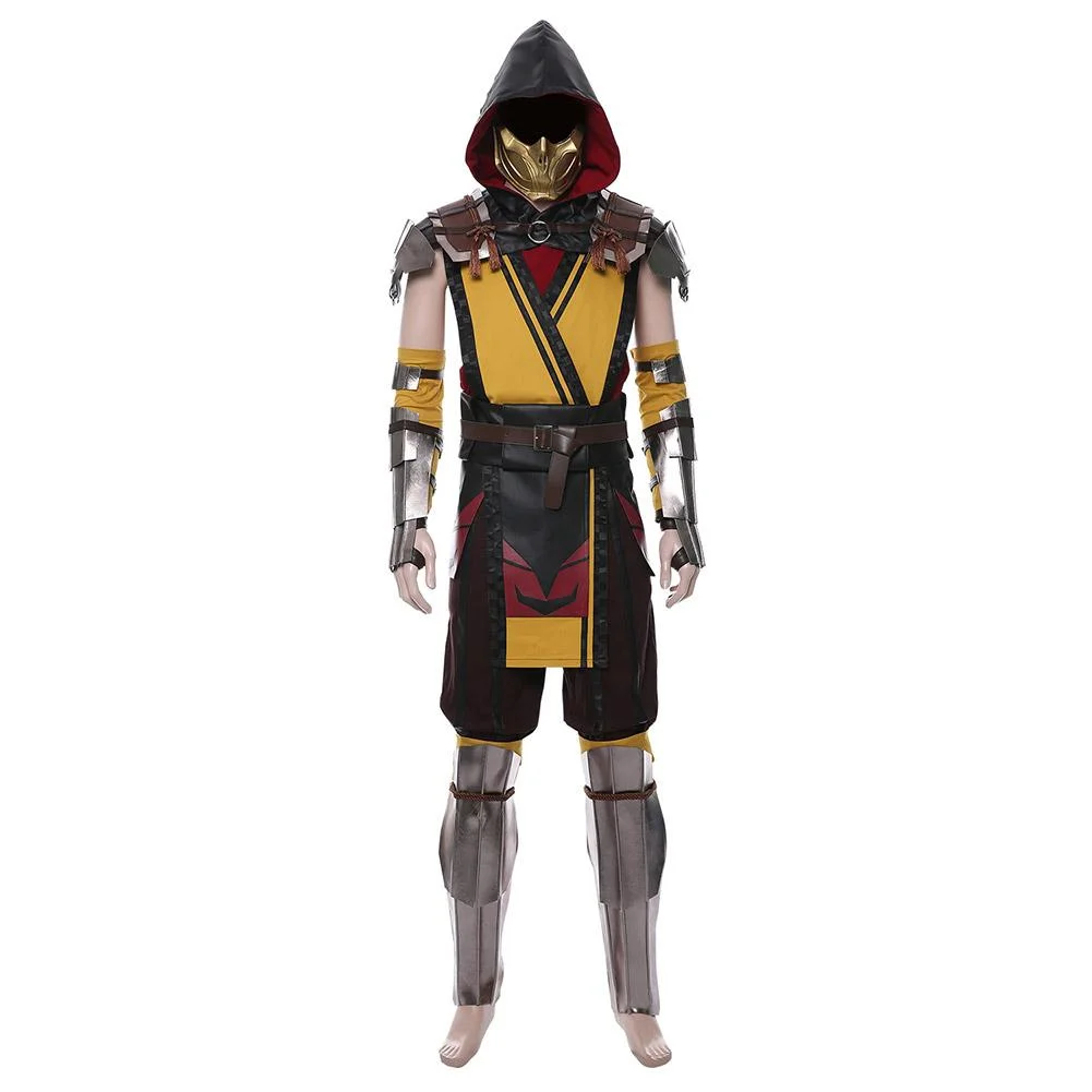 Scorpion Cosplay Costume Mortal Kombat 11 Outfit