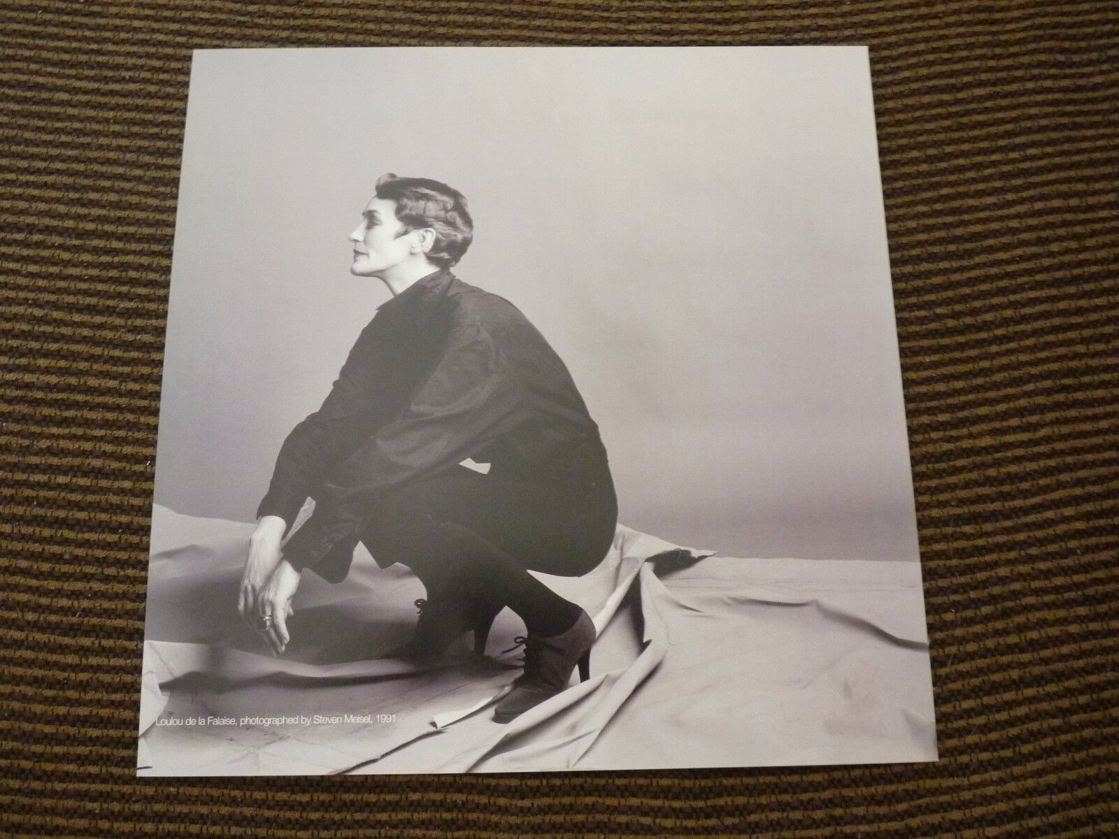 Single Page 2 Sided Loulou de la Falaise Schiano Jewison Coffee Table Book Photo Poster painting