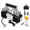 12V Car Tire Inflator 150PSI Dual Cylinder Tire Inflator Portable Air Compressor