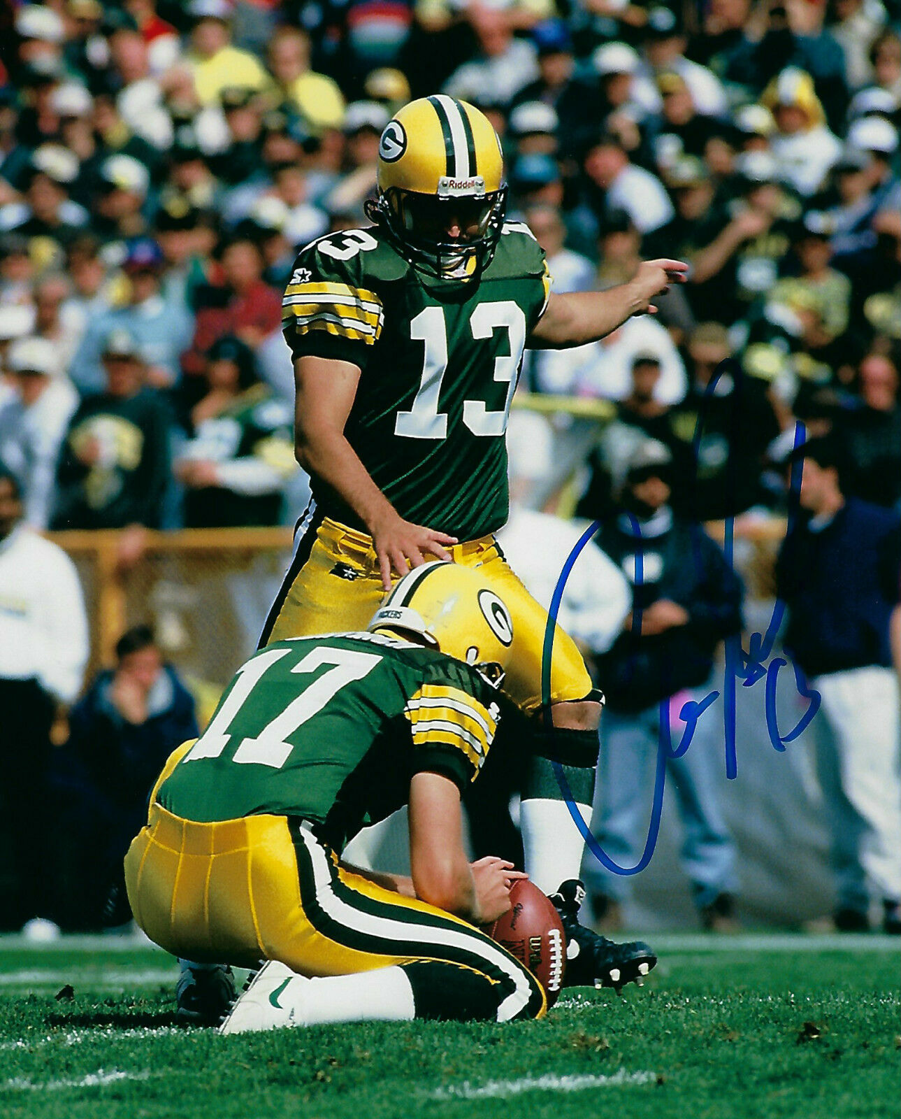 Chris Jacke Autographed Signed 8x10 Photo Poster painting ( Packers ) REPRINT