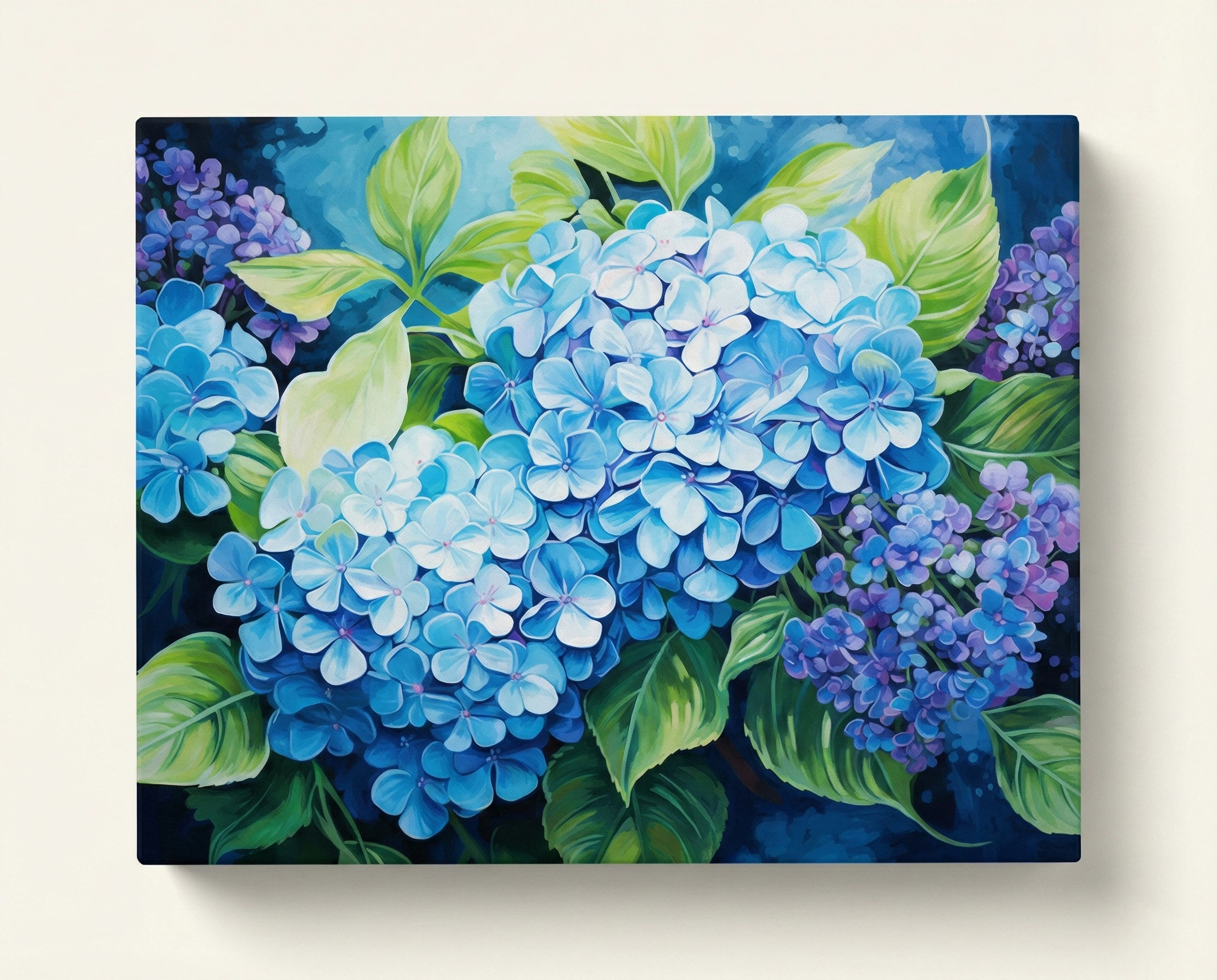 Blue Hydrangea - Paint by Numbers -30*40cm/40*50cm