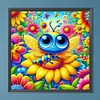5D DIY Full Round Drill Diamond Painting Butterfly Kit Home Decor Art 40x40cm (A)