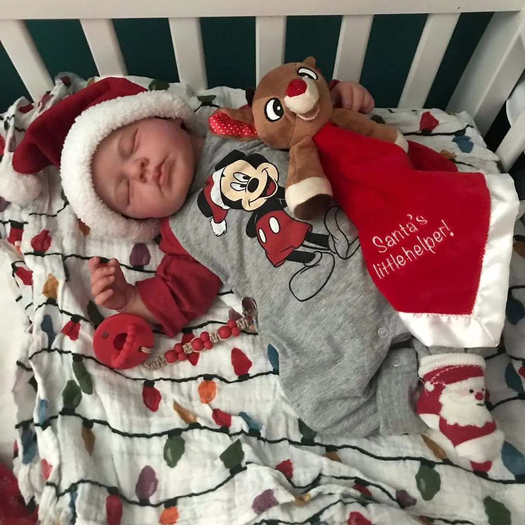 [Christmas Reborn Gift]Realistic Newborn Baby Dolls 20" Sleeping Reborn Silicone Real Toddler Girl Cynthia -Creativegiftss® - [product_tag] RSAJ-Creativegiftss®