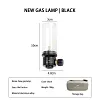 Outdoor Retro Camping Gas Lamp Heat-Resistant Glass Aluminum Alloy Environmentally Friendly Lamp Portable Camping Lamp With EVA Storage Bag