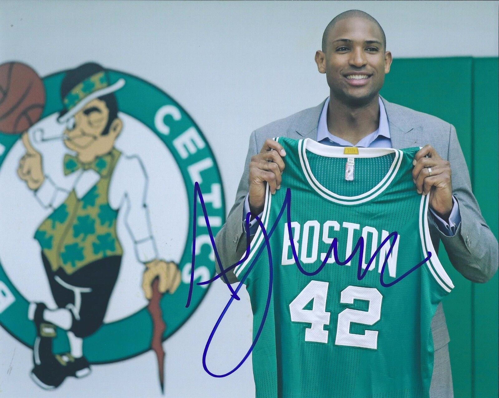 AL HORFORD Signed Autographed 8x10 Photo Poster painting NEW 2017 BOSTON CELTICS STAR