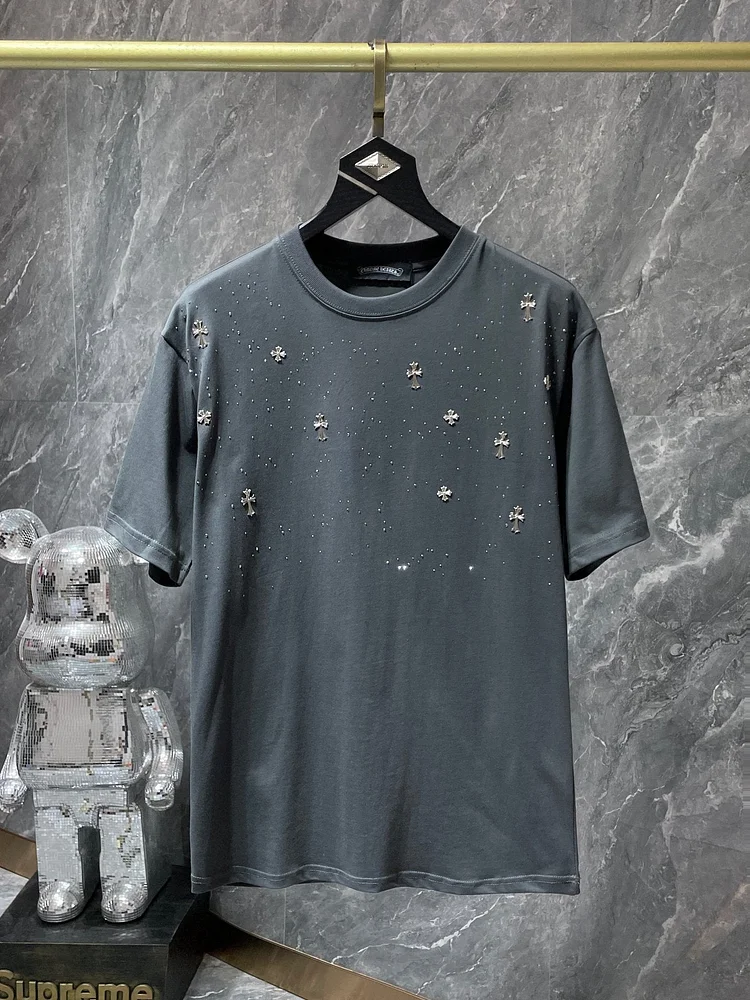 Chh Chrome Hearts T-Shirts Summer Short Sleeve T-Shirts