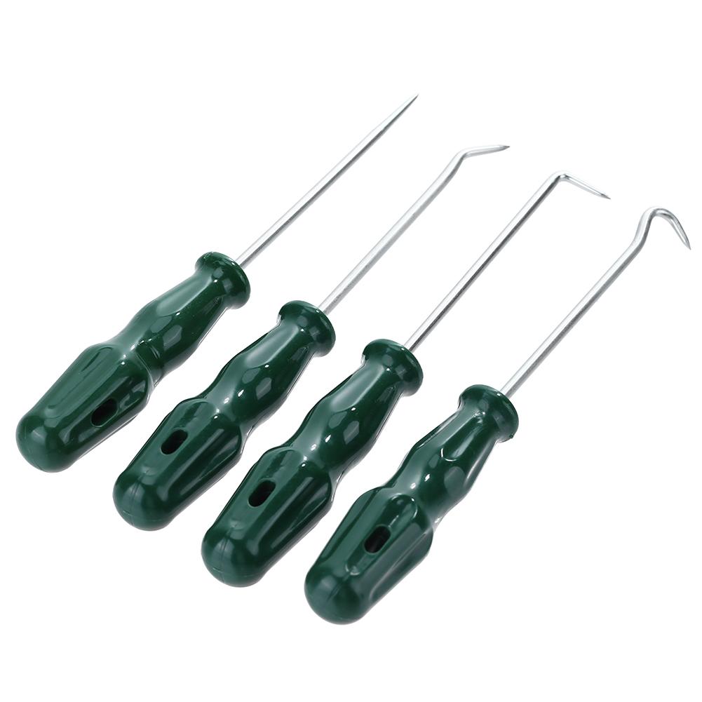 

4pcs Car Pick Hook Set O Ring Oil Seal Gasket Puller Remover Hand Tool, 501 Original