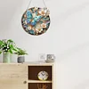 (US Only)2D Flat DIY Butterfly Diamond Art Pendant Window Hanging Art for Home Decor