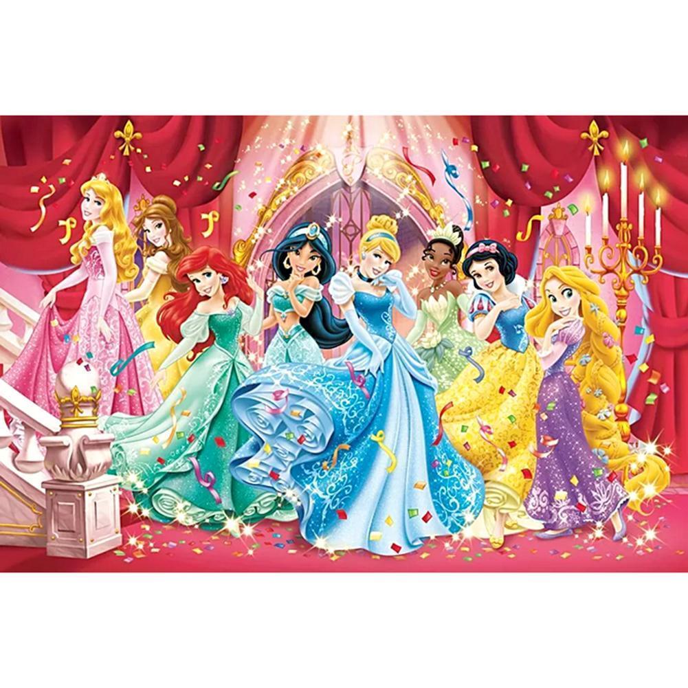 

Cartoon Princess - Round Drill Diamond Painting - 30*40CM, Round diamond 30*40cm, 501 Original
