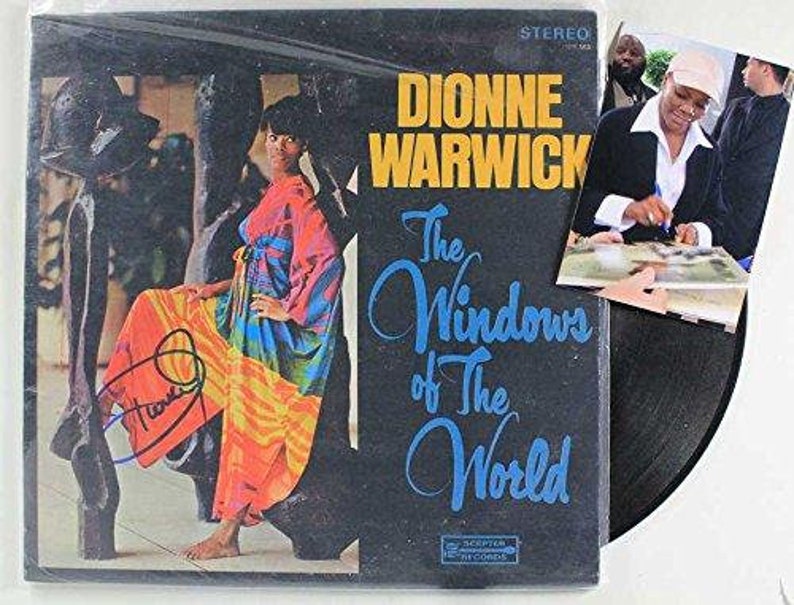 Dionne Warwick Signed Autographed The Windows of the World