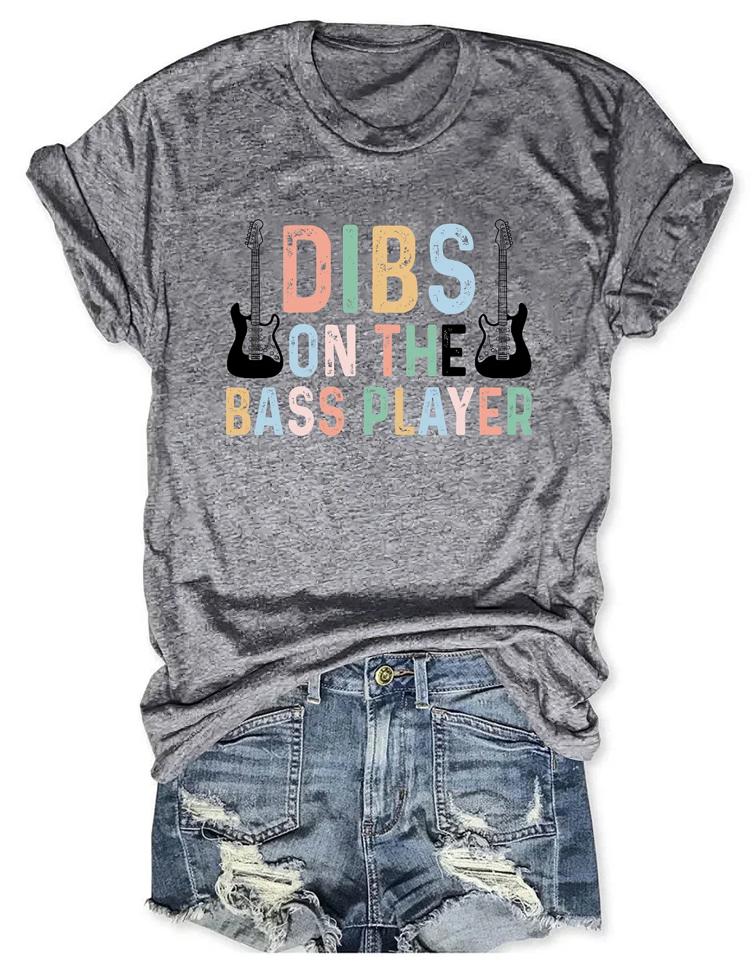 Dibs On The Bass Player T-shirt