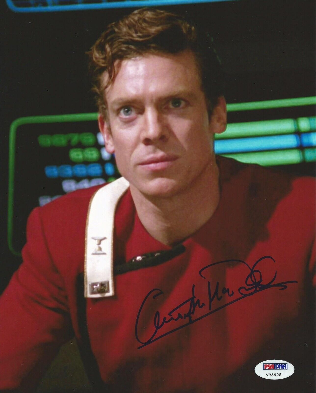 Christopher McDonald Signed Star Trek 8x10 Photo Poster painting PSA/DNA COA The Next Generation