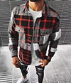 2022 New Printed Plaid Shirt Coat