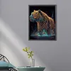 >SALE<5D DIY Full Round Drill Diamond Painting Tiger Kit Home Decoration (yu029)