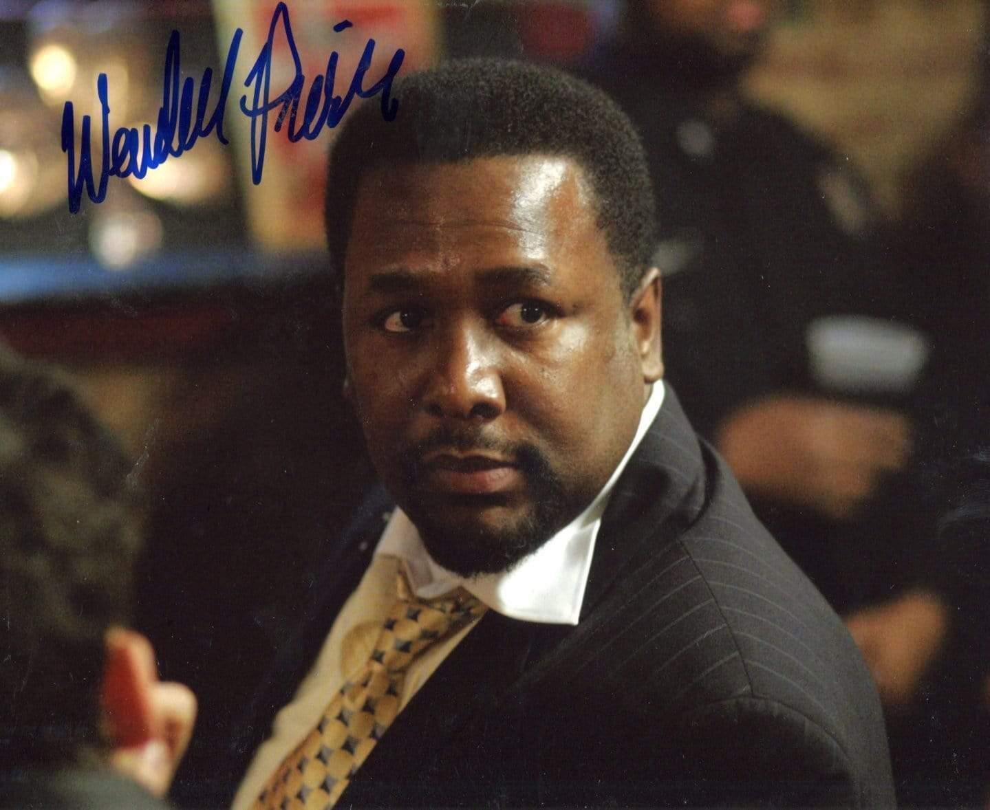 ACTOR Wendell Pierce autograph, signed Photo Poster painting