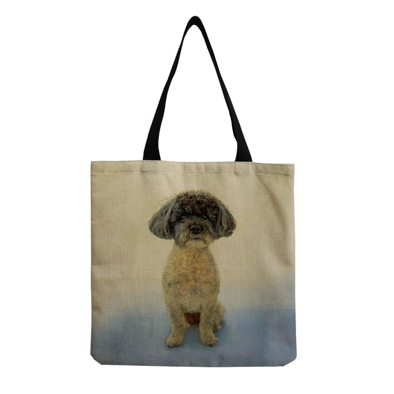 Women’s Cute Dog Shopping Bags