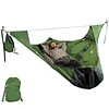 Flat Sleep Hammock Tent with Bug Net and Suspension Kit, Camping Hammock, Camping Cot,Camping Hammock with Rain Fly and Bug Net - Hammock Straps for Trees - Hamacas para Patio 