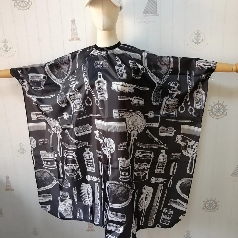 Spot Hand Mirror Comb Hair Dryer Apron Printed Hair Cutting Tools Printed Pattern Apron Apron