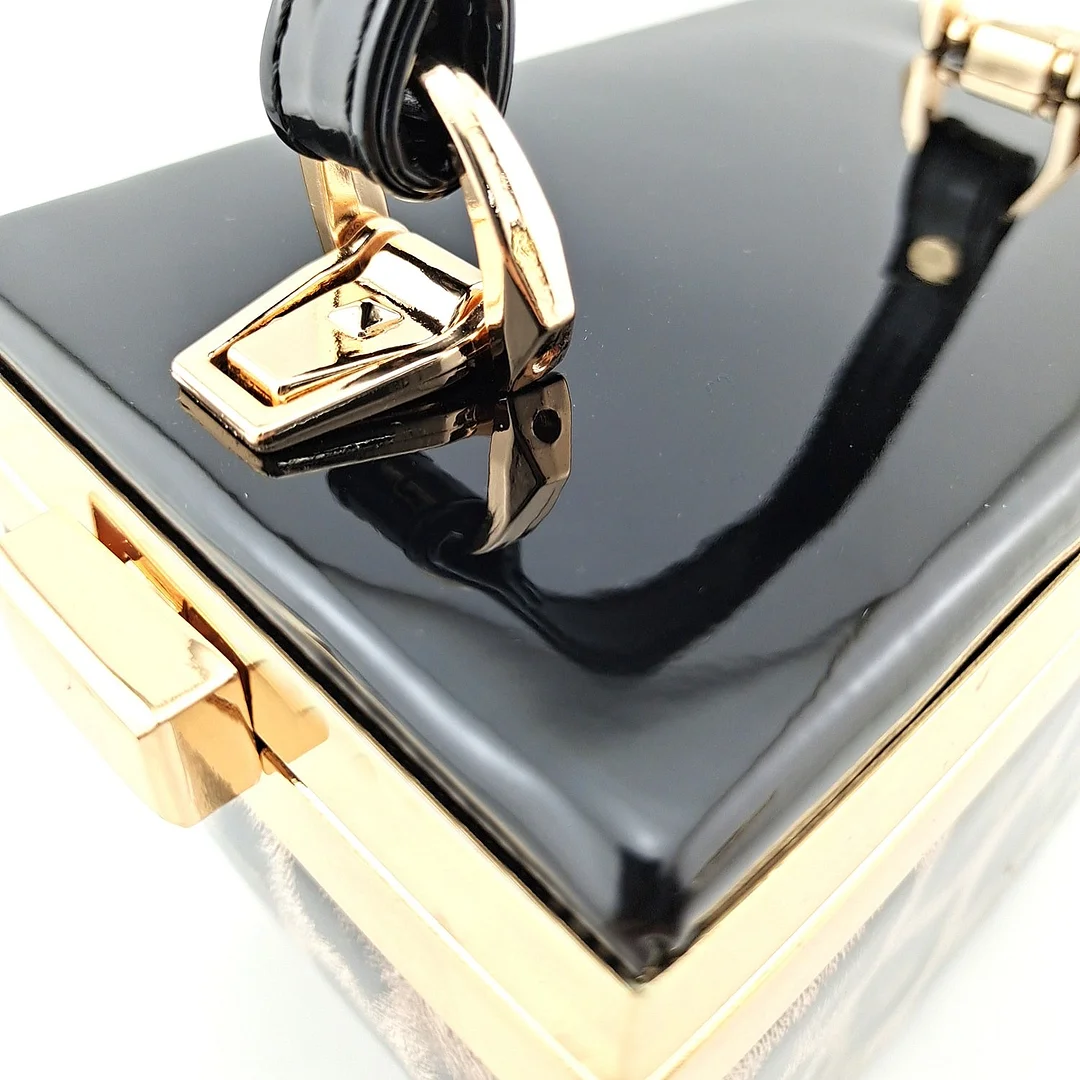 QSGFC Italian Design Leopard Spots Pattern Shoes Women and Bag Matching Set Patent Leather For Party Fashion Comfortable Middle