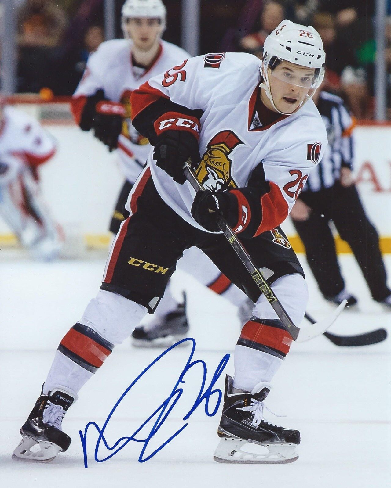 Matt Puempel Signed 8x10 Photo Poster painting Ottawa Senators Autographed COA