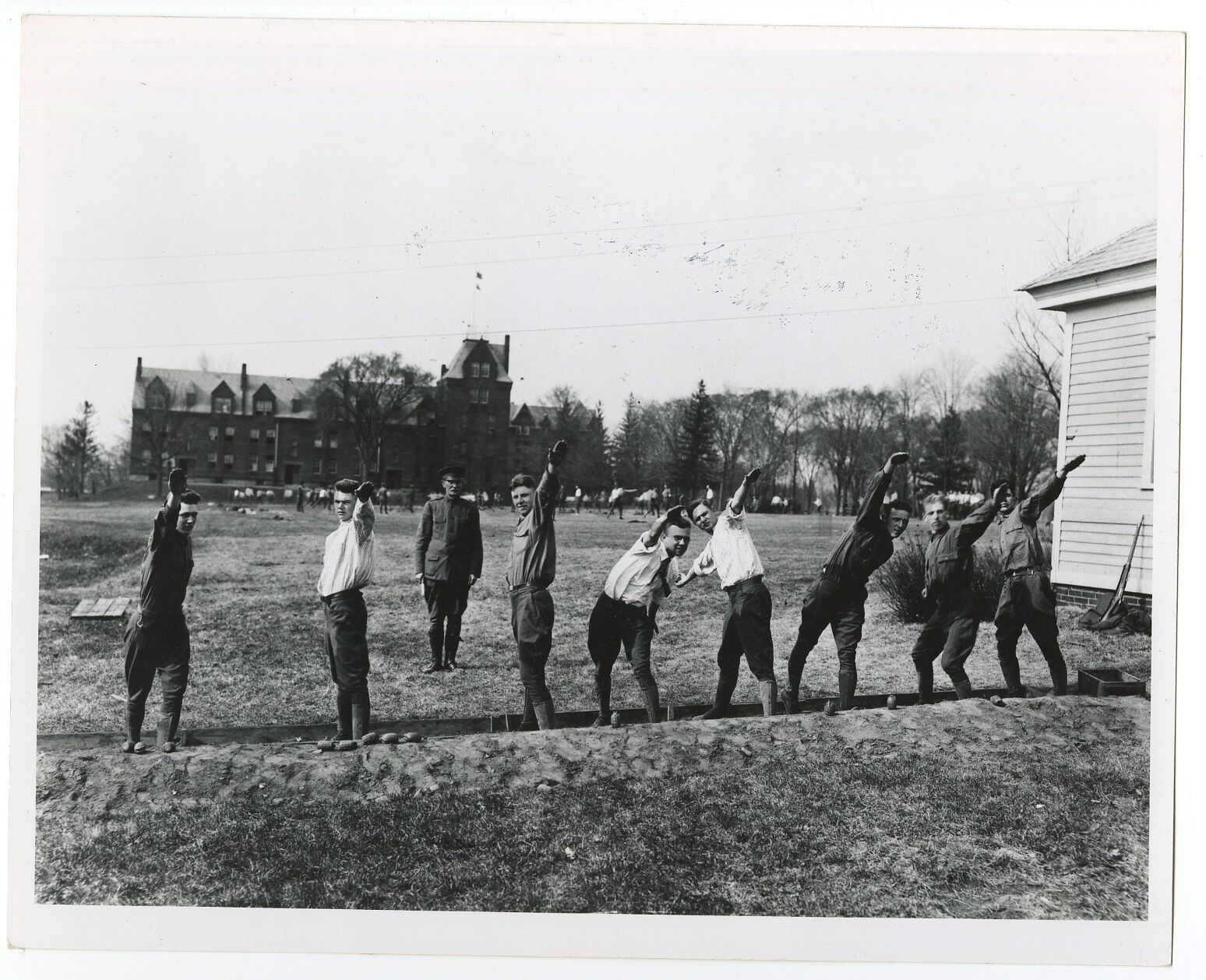 World War I - Vintage 8x10 Publication Photo Poster paintinggraph - Training