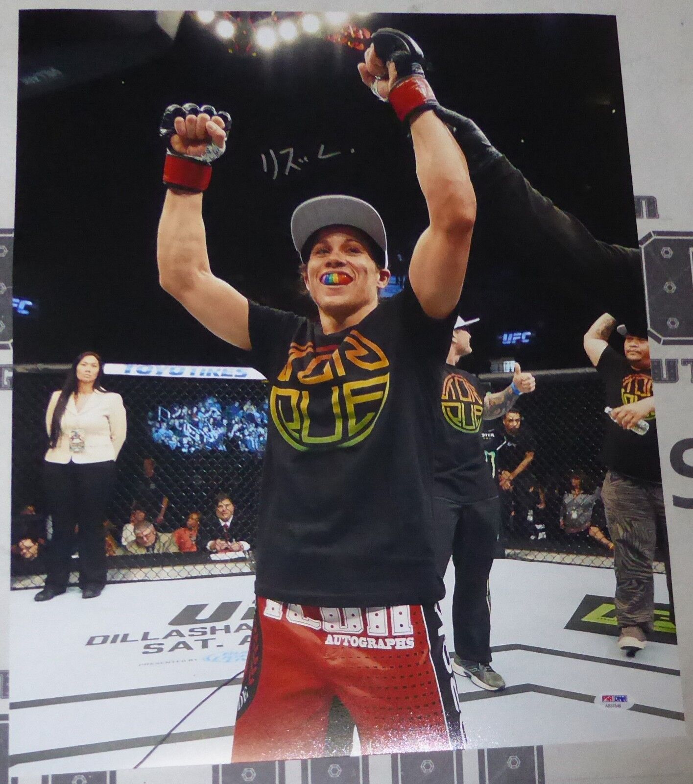 Liz Carmouche Signed UFC 16x20 Photo Poster painting PSA/DNA COA Fight Night Picture Autograph 1