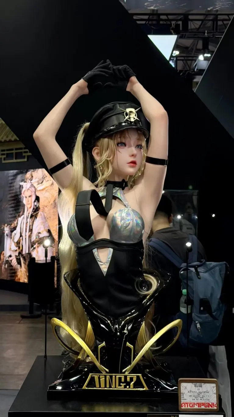 Atompunk Studio - Bishoujo JI LUO 1/1 Platinum Silicone Half-Body Bust (Licensed)-
