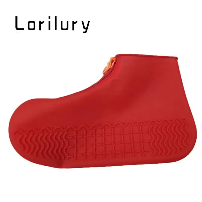 High Quality Rubber Waterproof Shoes Covers Rian Shoe Cover Men Women 2021 Fashion Reusable Covers Shoes Children