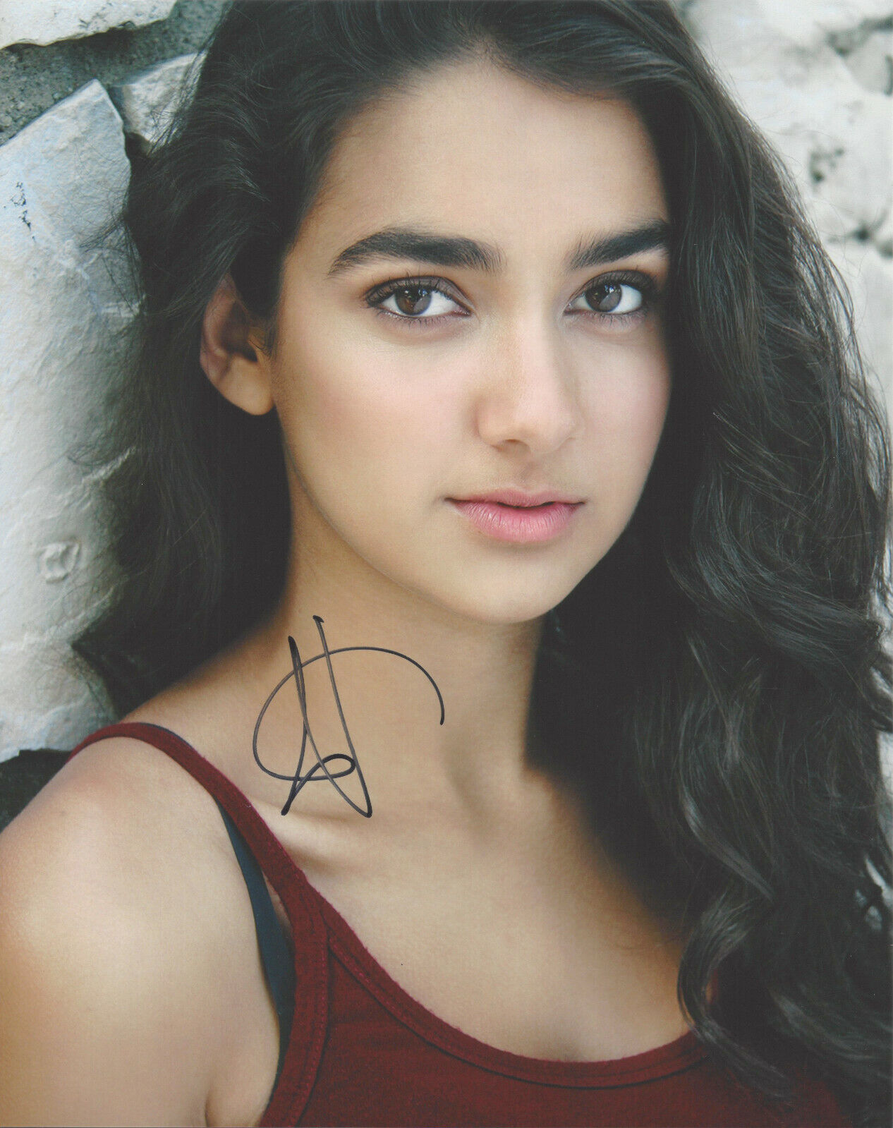 GERALDINE VISWANATHAN SIGNED AUTHENTIC 'BLOCKERS' 8x10 Photo Poster painting E w/COA HOT ACTRESS