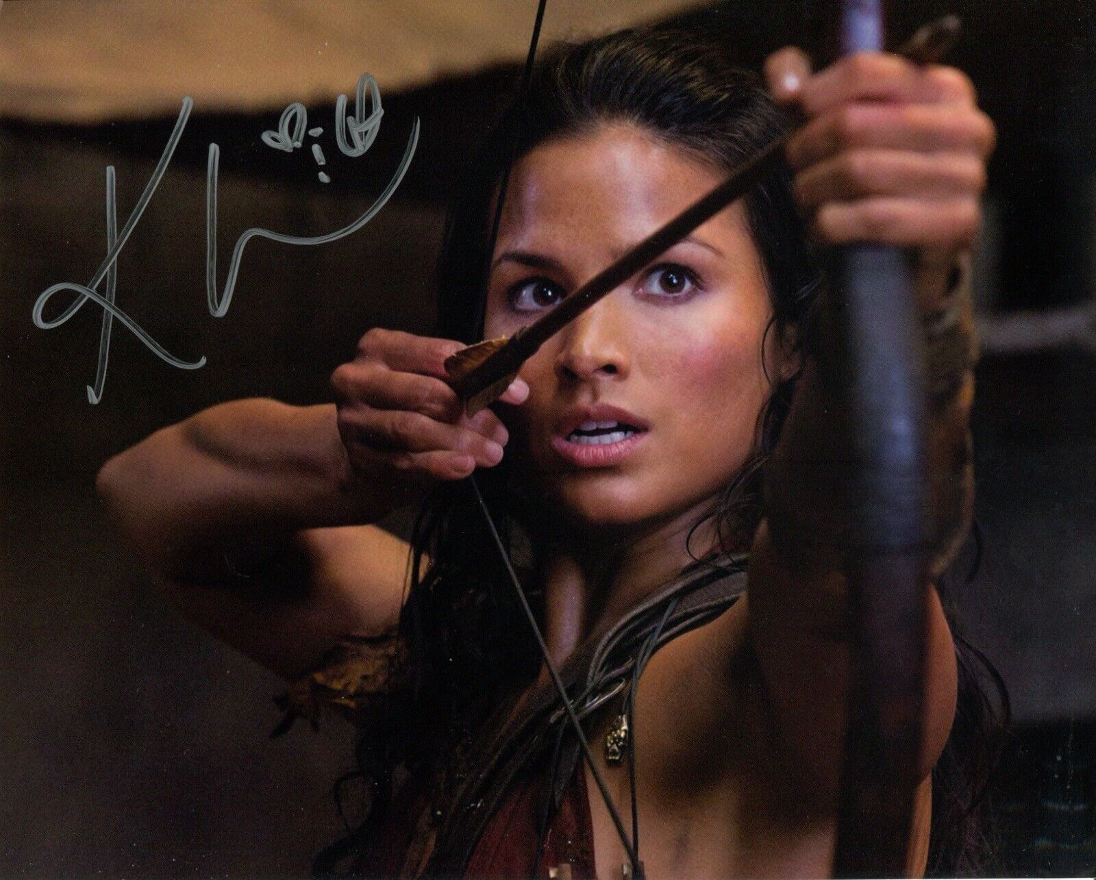 Spartacus: Blood and Sand Photo Poster painting signed by Katrina Law as ‘Mira'