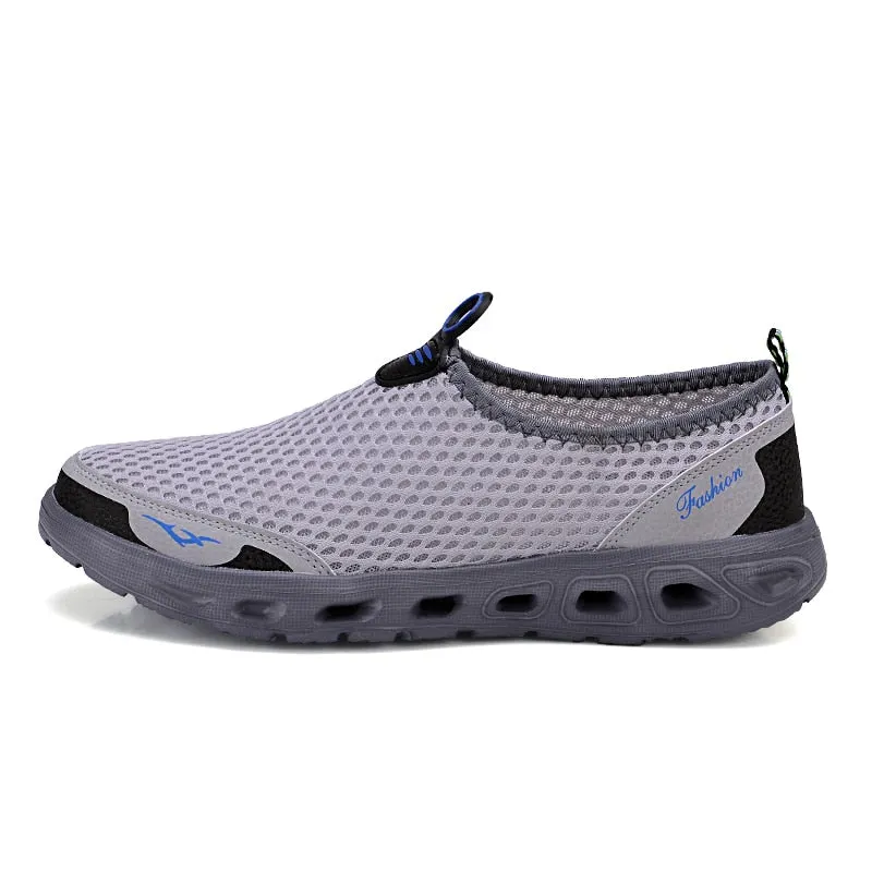 JKPUDUN Summer Men Shoes Lightweight Mesh Sneakers Men Fashion Breathable Male Casual Shoes Luxury Brand Designer Mens Loafers