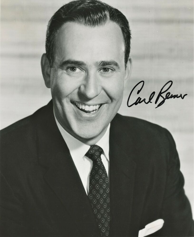 CARL REINER Signed Photo Poster painting