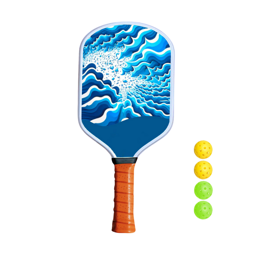 Lightweight Durable Fiber Glass Pickleball Paddle - Perfect for All Levels