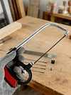 8 in 1 Hacksaw Frame Set with 6 Blades Multi Purpose Mini Hacksaws Heavy Duty Steel Saw for Metal Woodworking Glass Rubber PVC Pipes