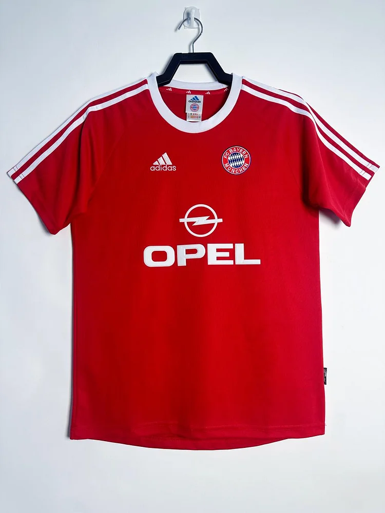 Retro 01-02 Bayern home red jersey