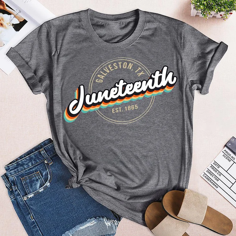 Juneteenth T-shirt Tee --Annaletters